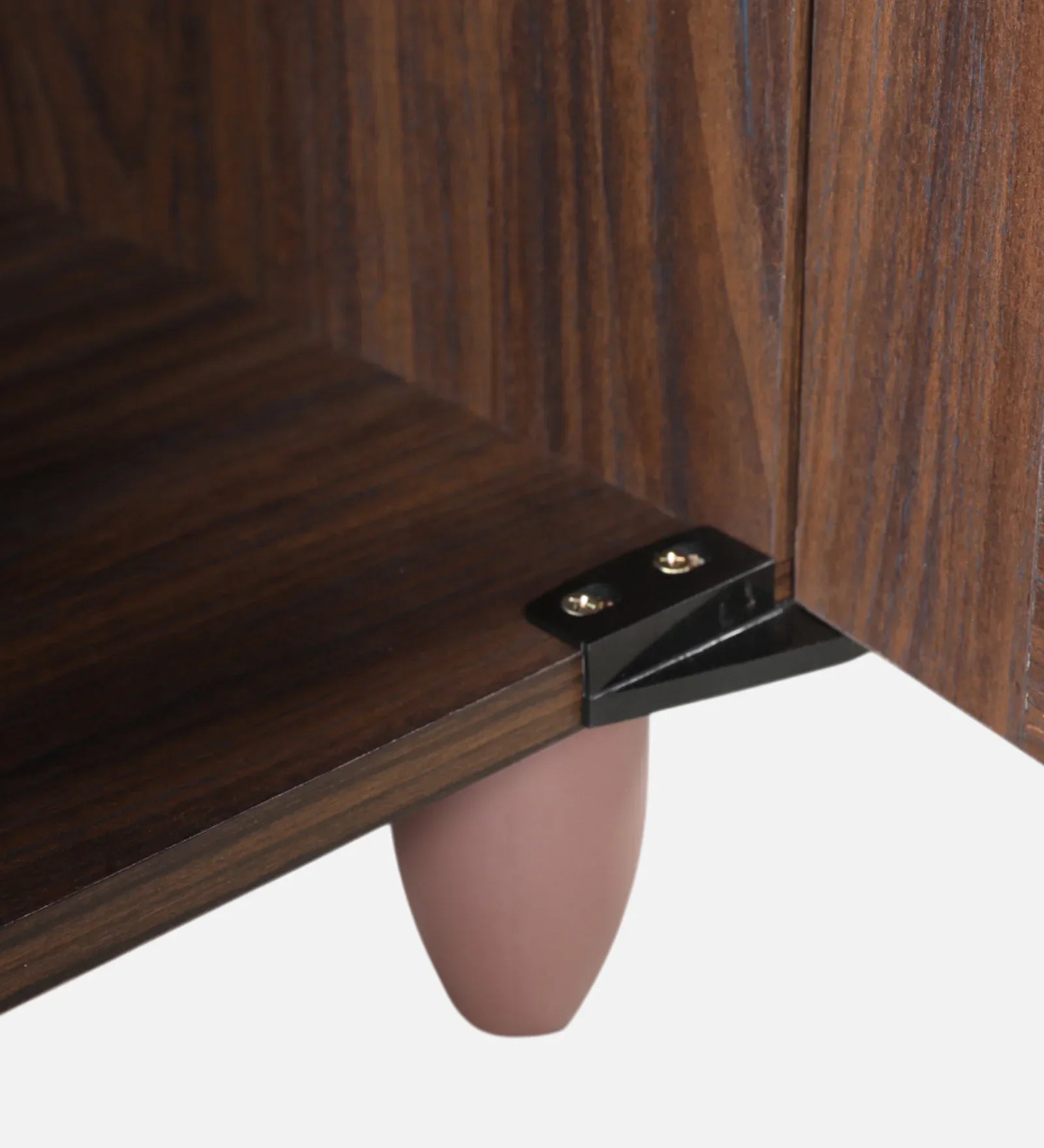 Neste 3 Door Shoe Rack in Walnut Colour - HomeTown