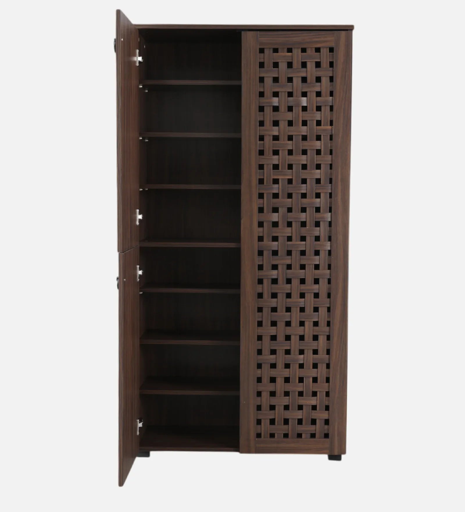 Neste Tall Shoe Rack in Walnut Colour - HomeTown