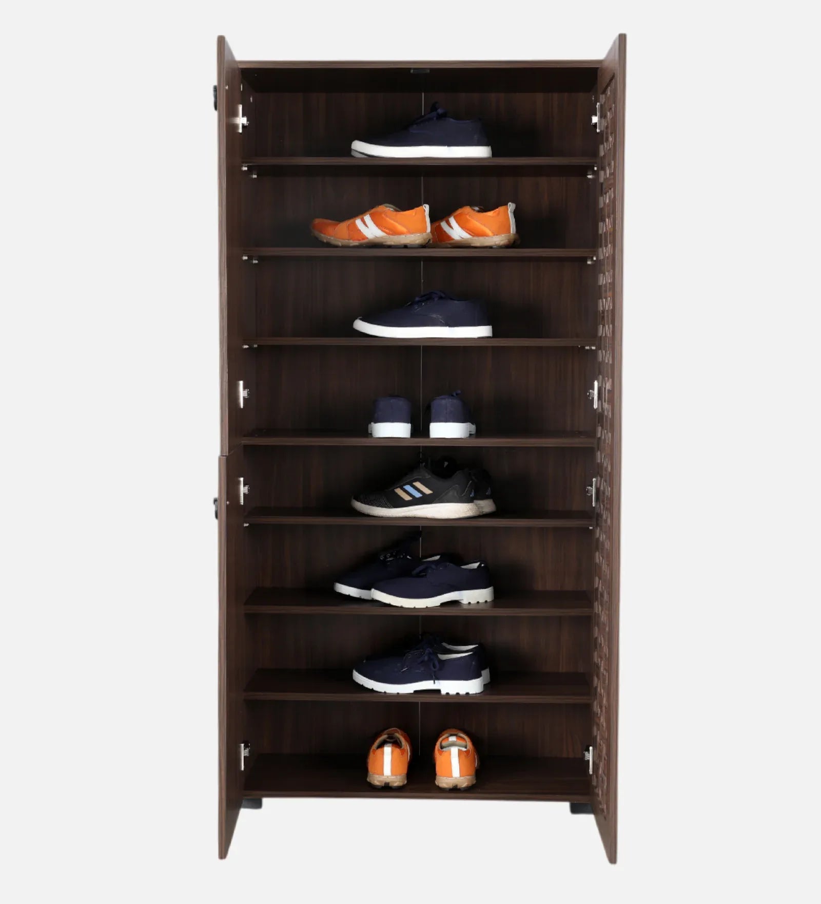 Neste Tall Shoe Rack in Walnut Colour - HomeTown