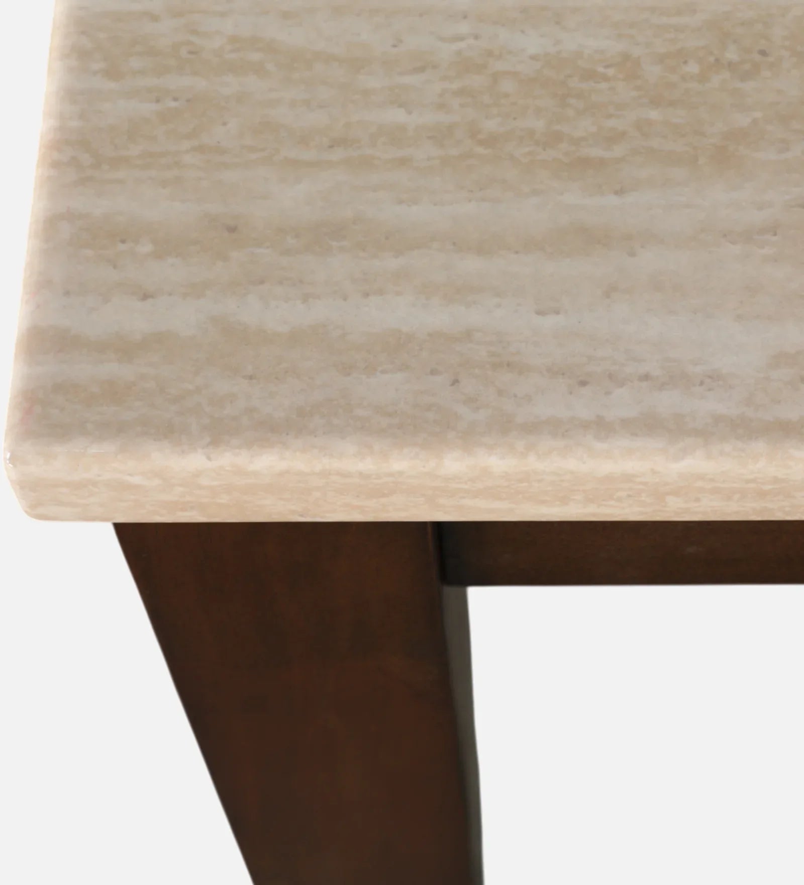 Lumiere Marble Finish 6 Seater Dinning Table - HomeTown