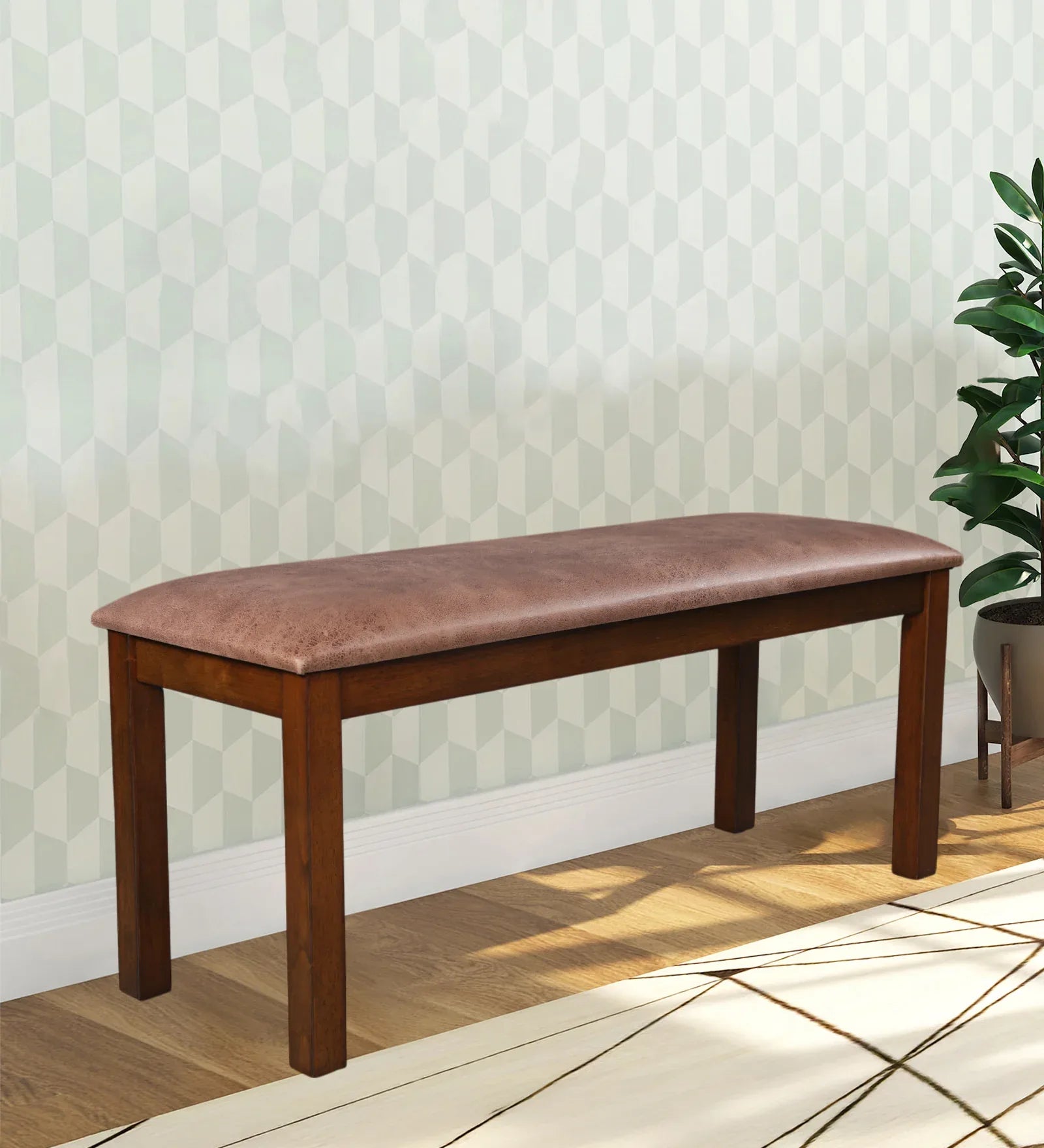 Lumiere 4 Seater Dining Set With Bench - HomeTown