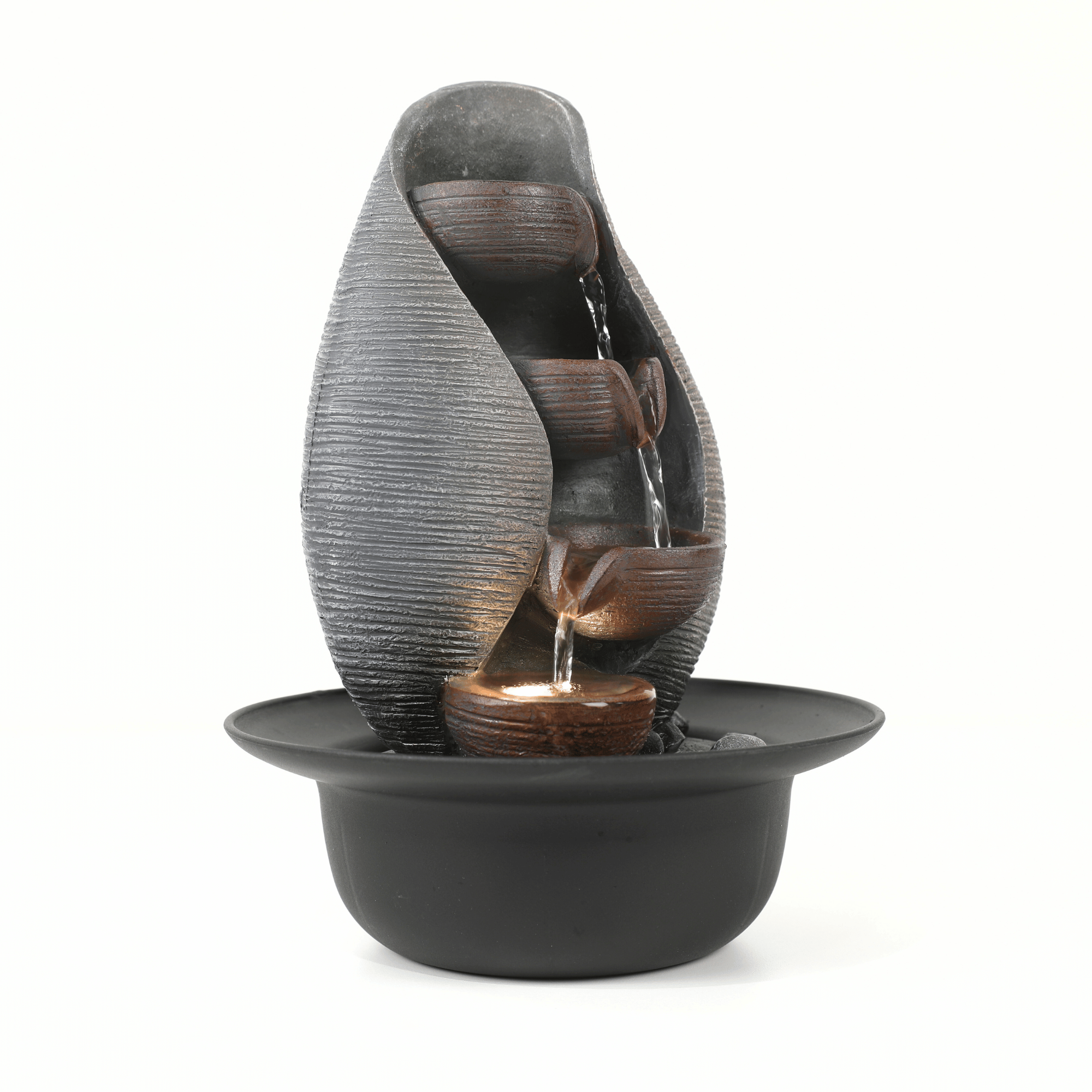 Impression Modern Fountain 30cm in Grey/Black 1