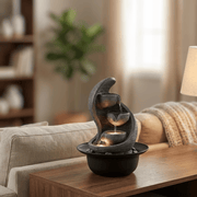 Impression Modern Fountain 30cm in Grey/Black 2