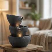 Impression Zen Fountain 43cm in Navy