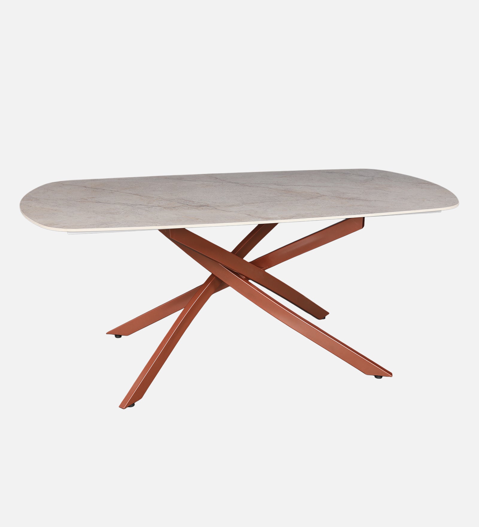 Wavynox Sintered Stone 6 Seater Dining Table