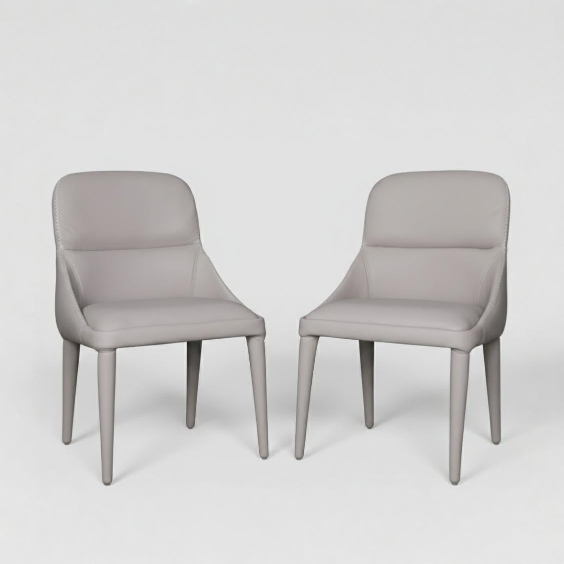 KAIROS DINNING CHAIR SET OF 2 GREY