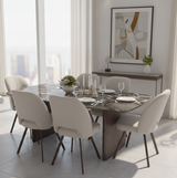 Oren Sintered Stone 6 Str Dining Table
