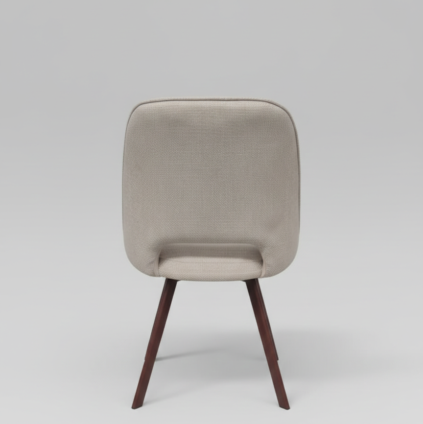 OREN DINNING CHAIR SET OF 2 BEIGE