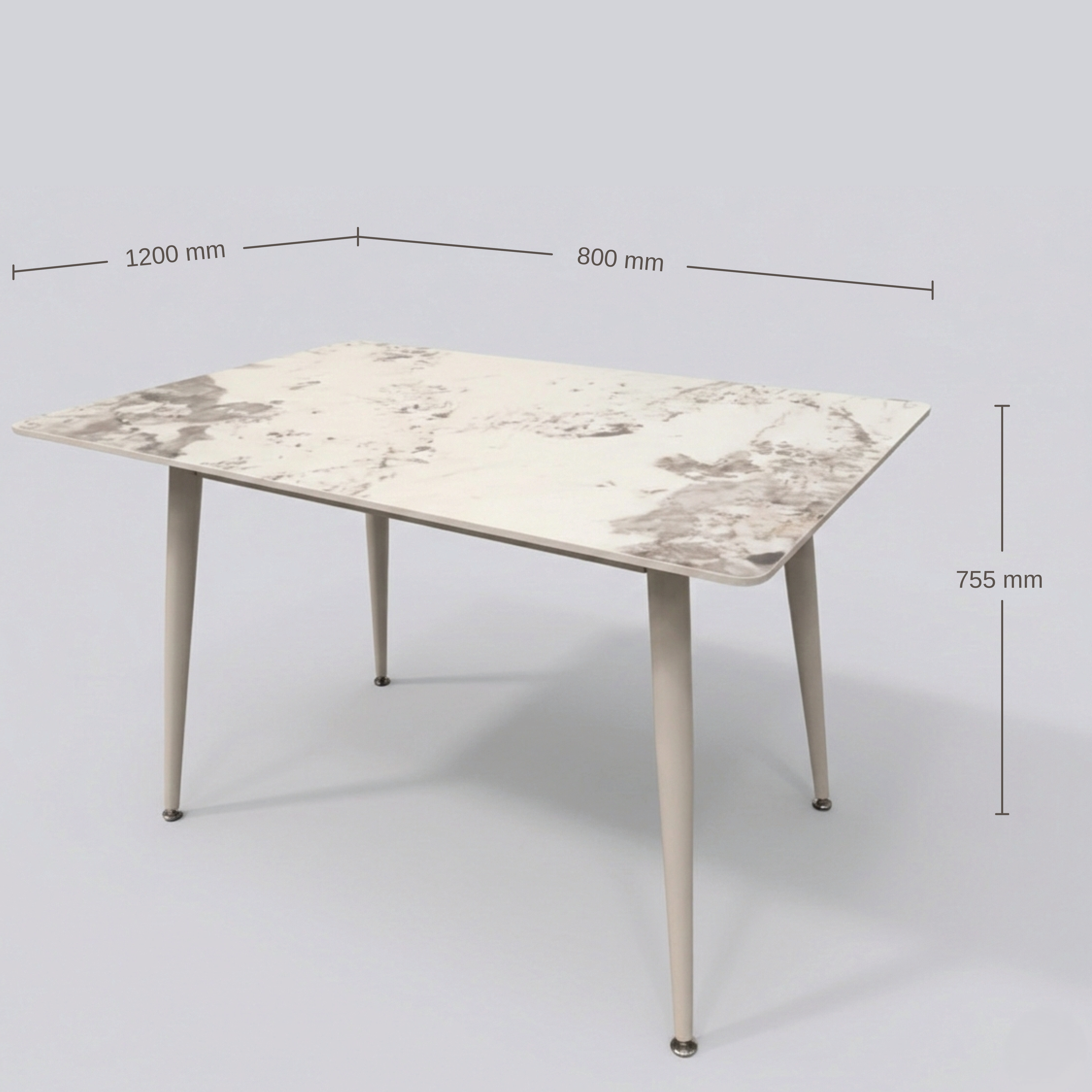 FAUNA SINTERED STONE 4 STR DINNING TABLE
