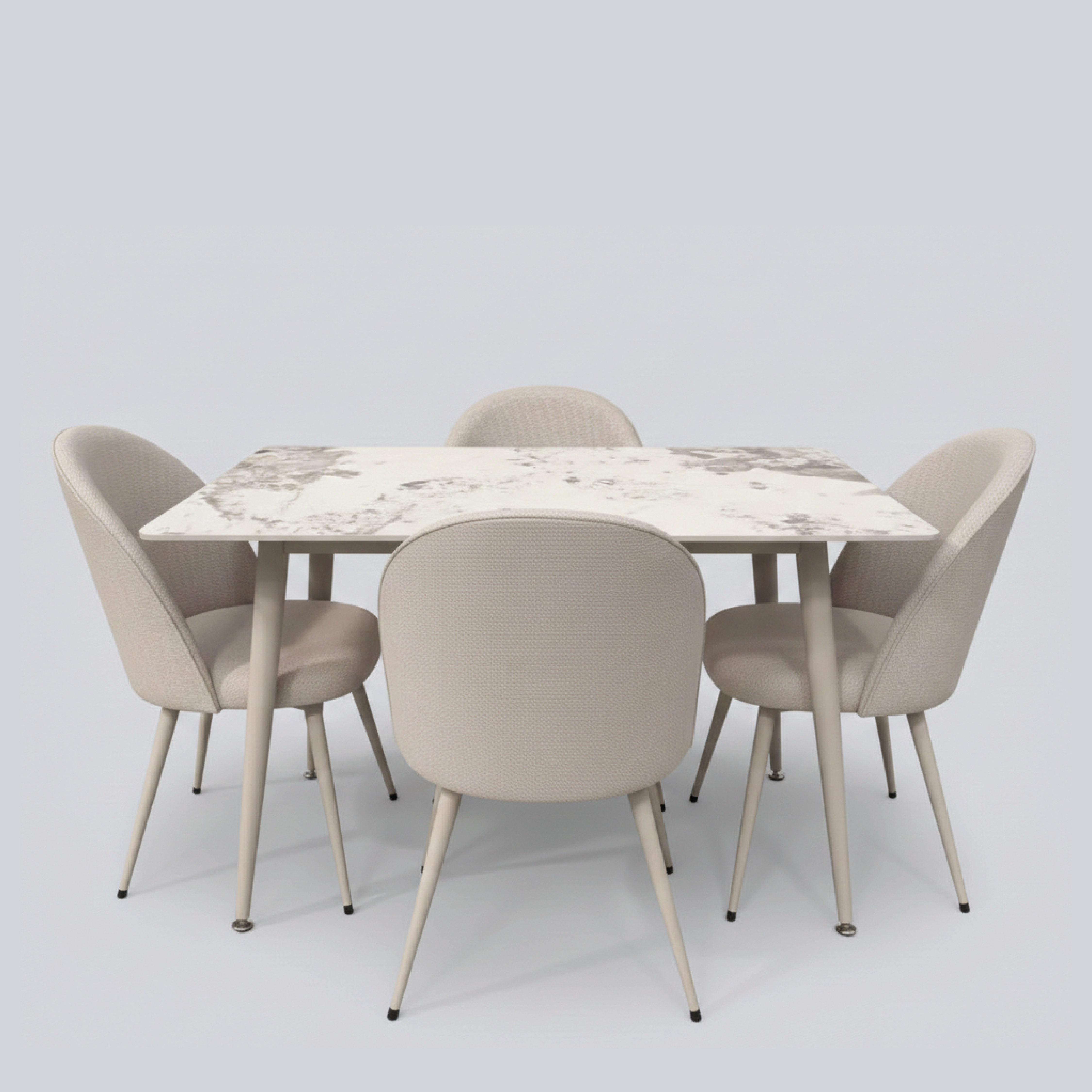 FAUNA SINTERED STONE 4 STR DINNING TABLE