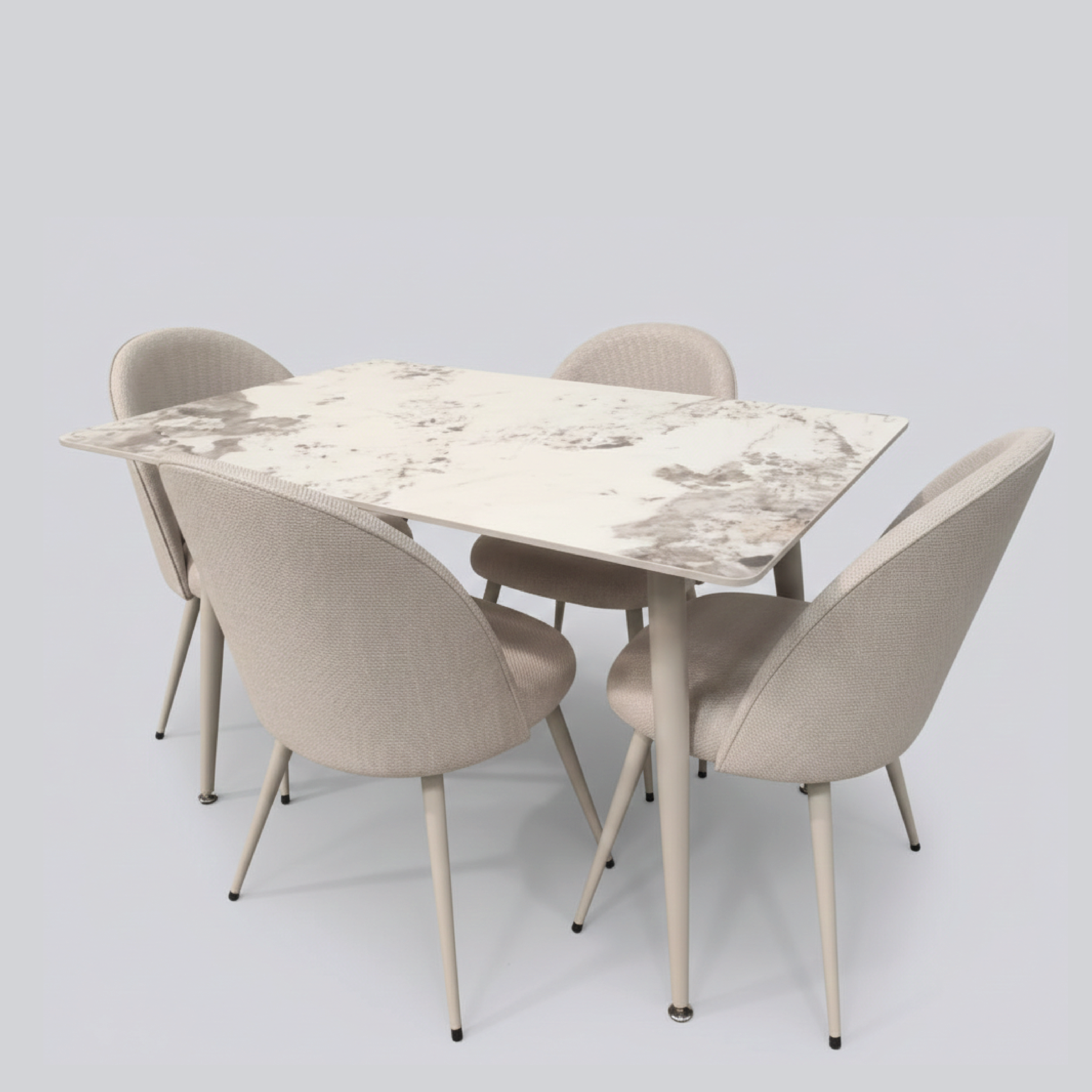 FAUNA SINTERED STONE 4 STR DINNING TABLE