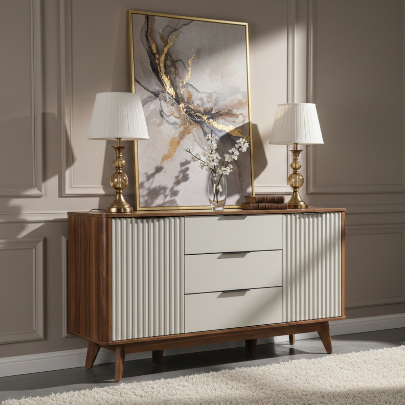 CONCERTO SIDEBOARD LIGHT GREY
