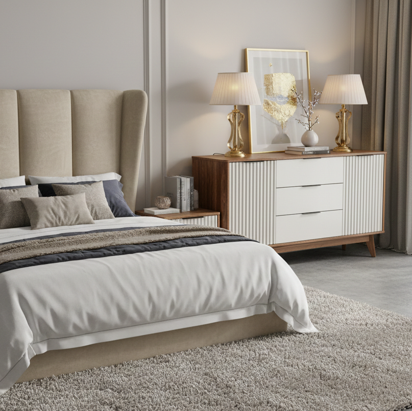 CONCERTO SIDEBOARD LIGHT GREY