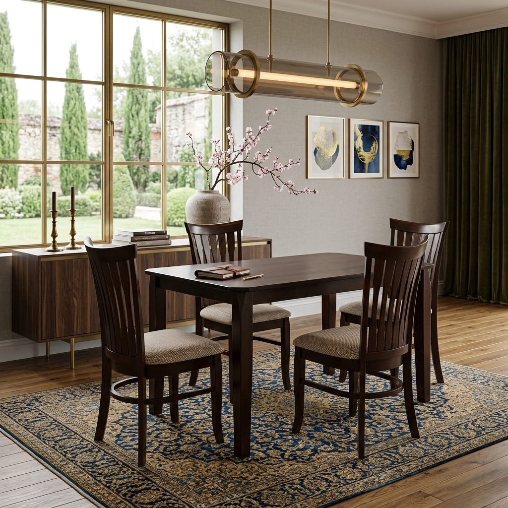 CARDIFF ELITE 4S RECTANGLE DINING TABLE