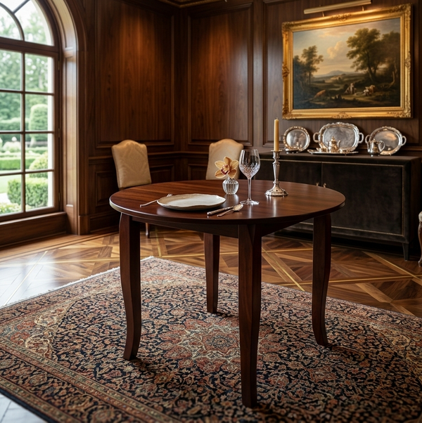 Cardiff Elite 4s Round Dining Table dimensions