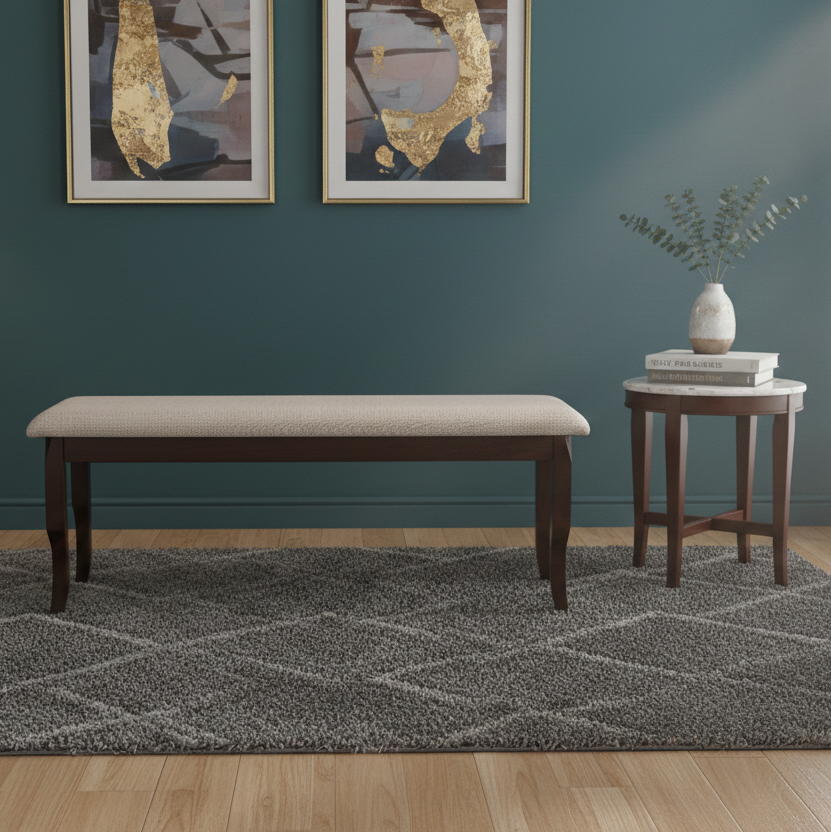 CARDIFF ELITE SW 2 SEATER DINING BENCH