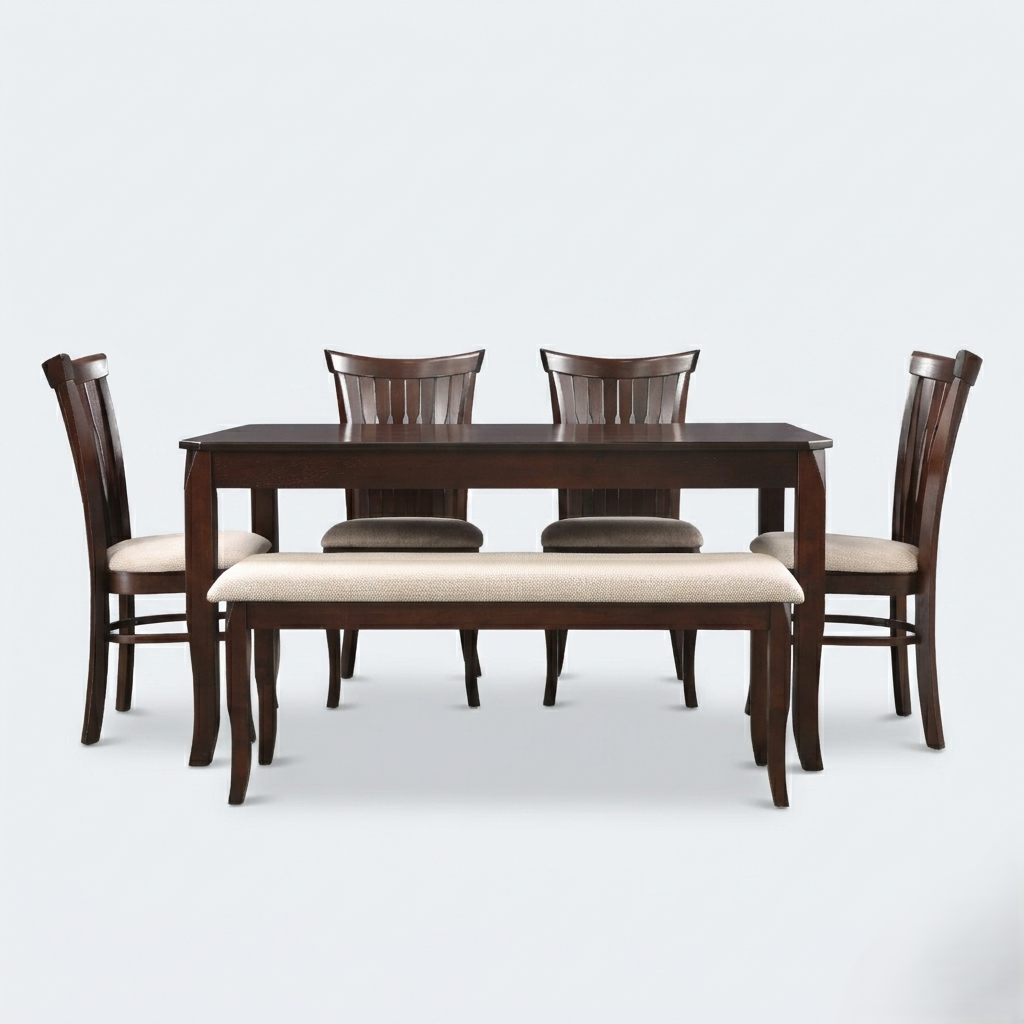 CARDIFF ELITE SW 6 SEATER DINING TABLE