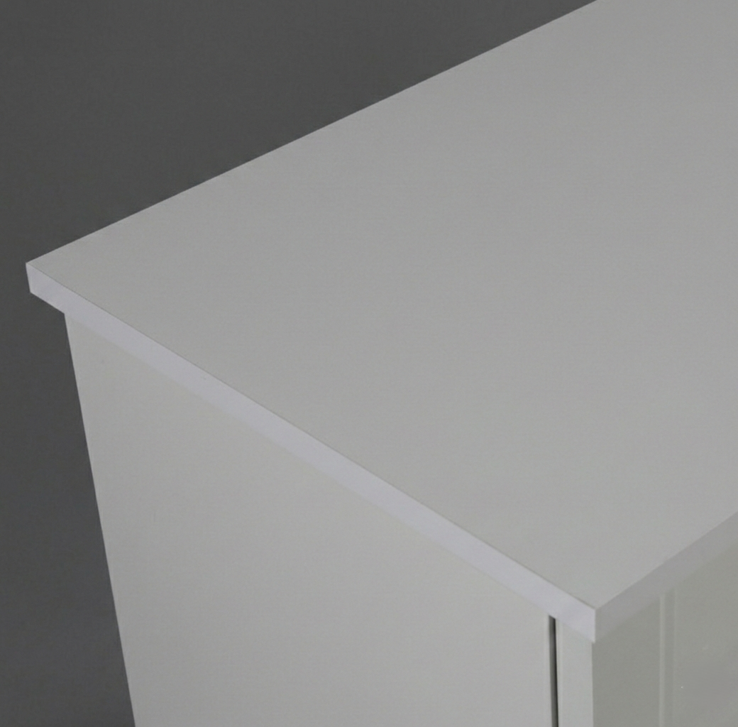 KAIRA 2 DOOR SHOE RACK ALL WHITE