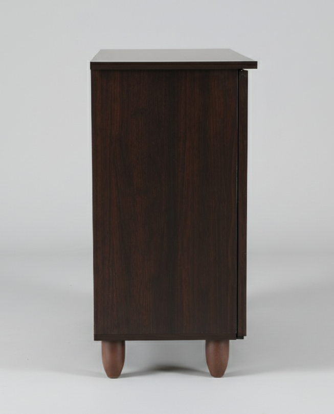KAIRA 2 DOOR SHOE RACK WENGE NEW