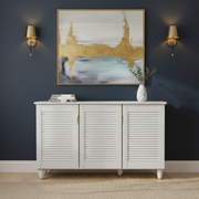 CYRA 3 DOOR SHOE RACK ALL WHITE