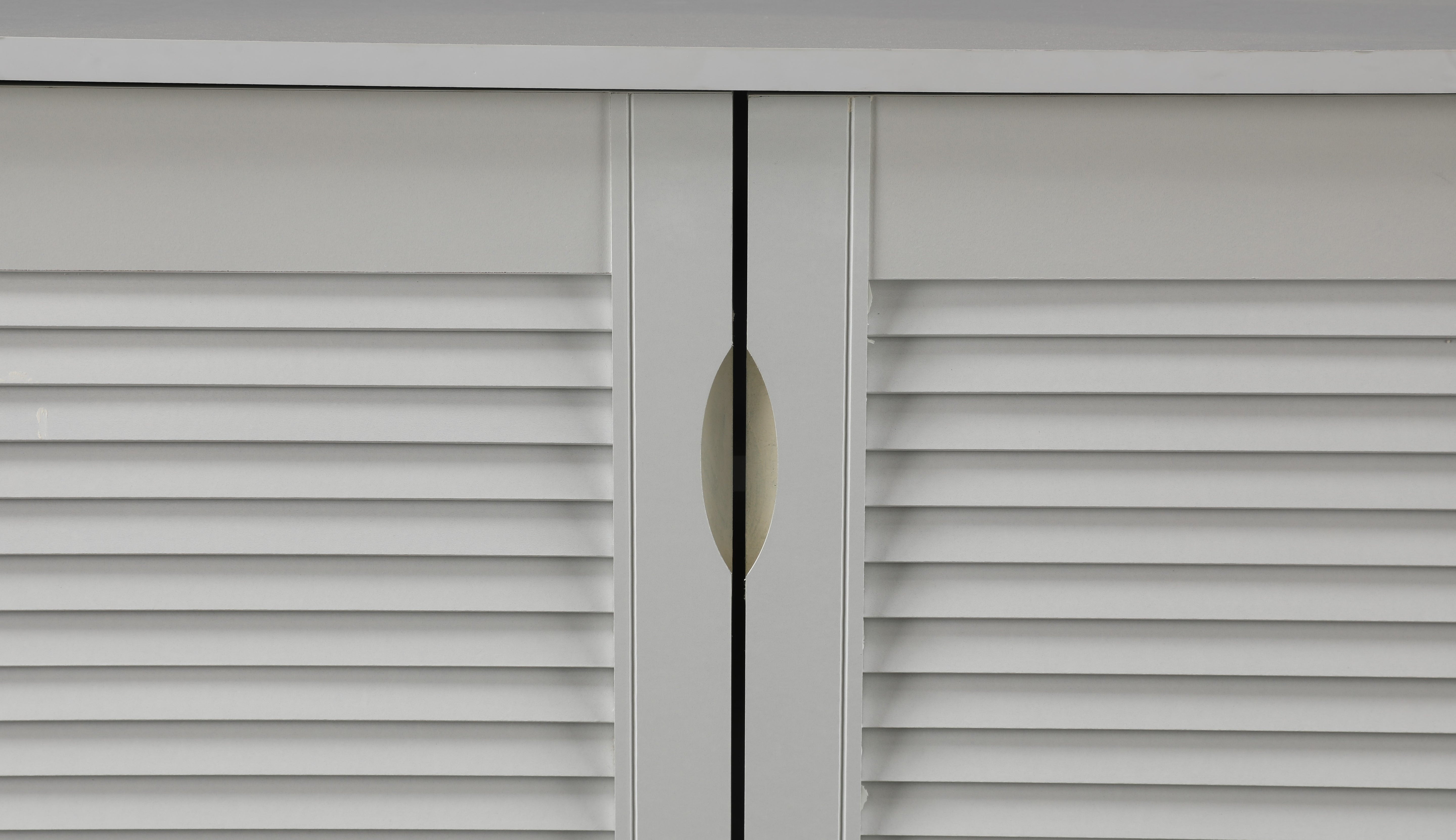 CYRA 3 DOOR SHOE RACK ALL WHITE