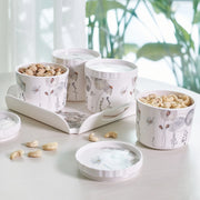 Zinnea Melamine Serving Set of 5 in Multi Colour by Servewell - HomeTown