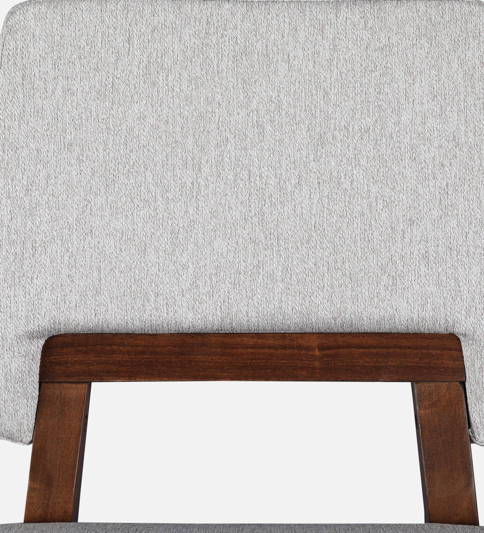 Lillian Solidwood Dining Chair Set Of 2 in Walnut Colour - HomeTown