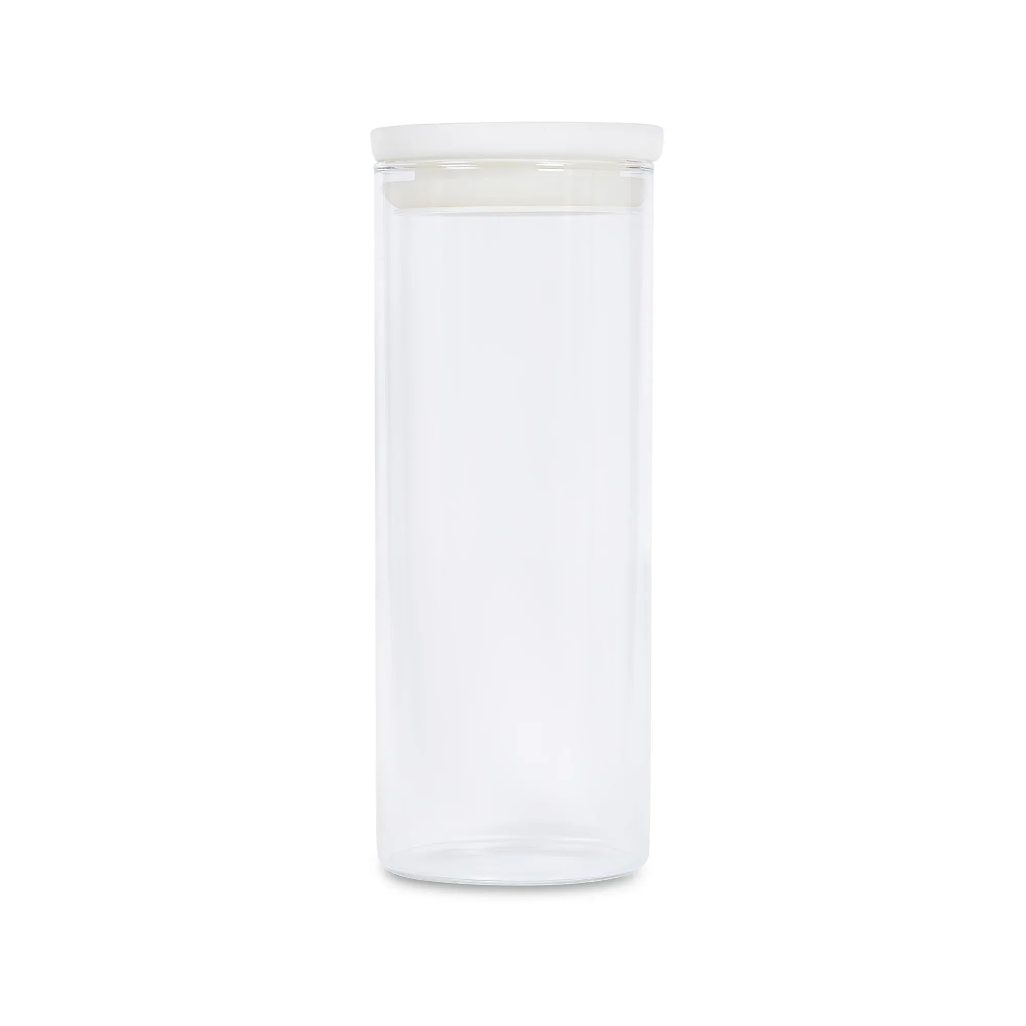 Fiesta Borosilicate Glass Pantry Storage Jar Set of 5 in Clear Colour - HomeTown