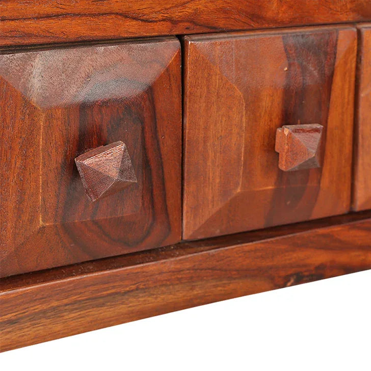 Woodrow Sheesham Wood(Rosewood) Center Table in Honey Colour - HomeTown