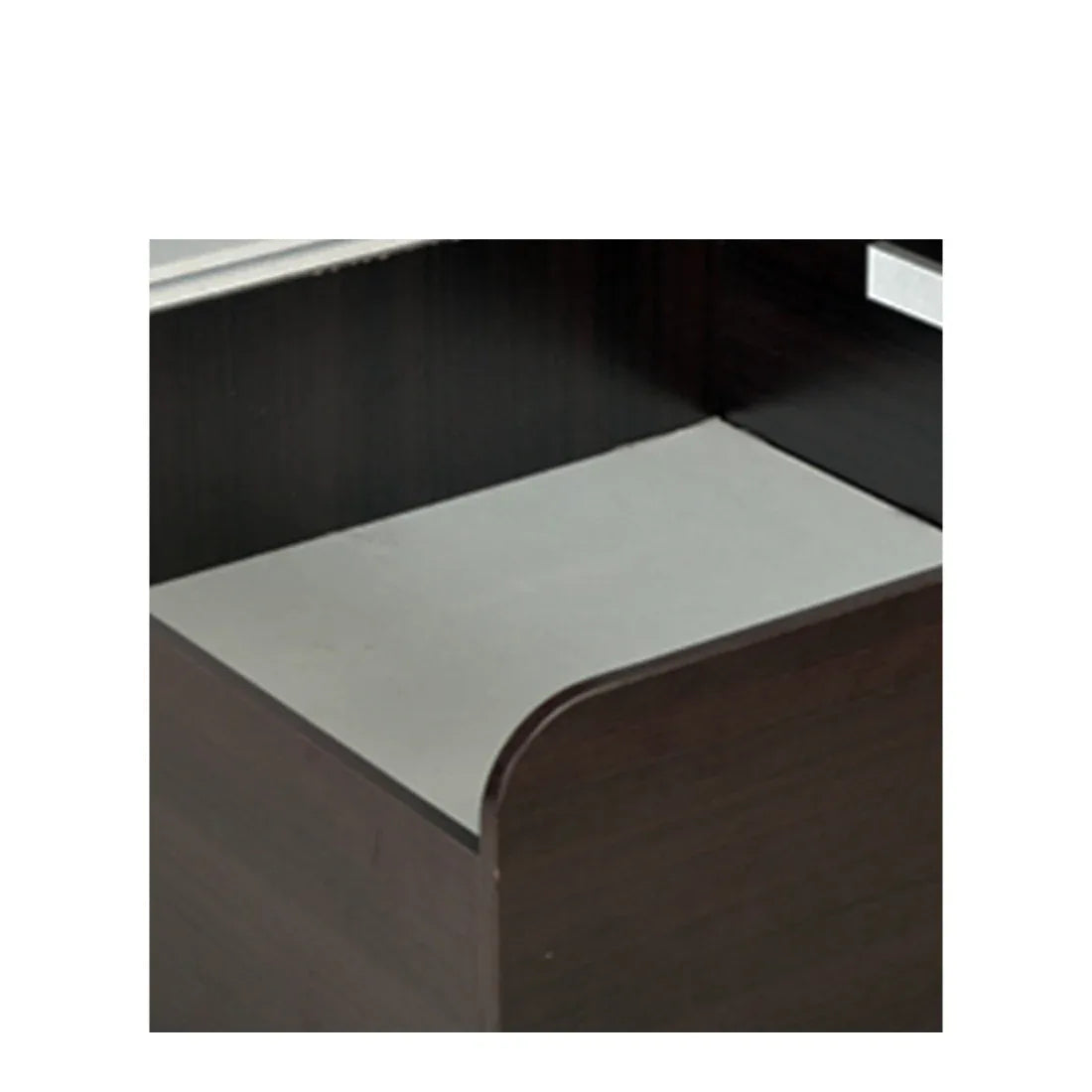 Swirl Single Bed with Box storage in Wenge Colour - HomeTown