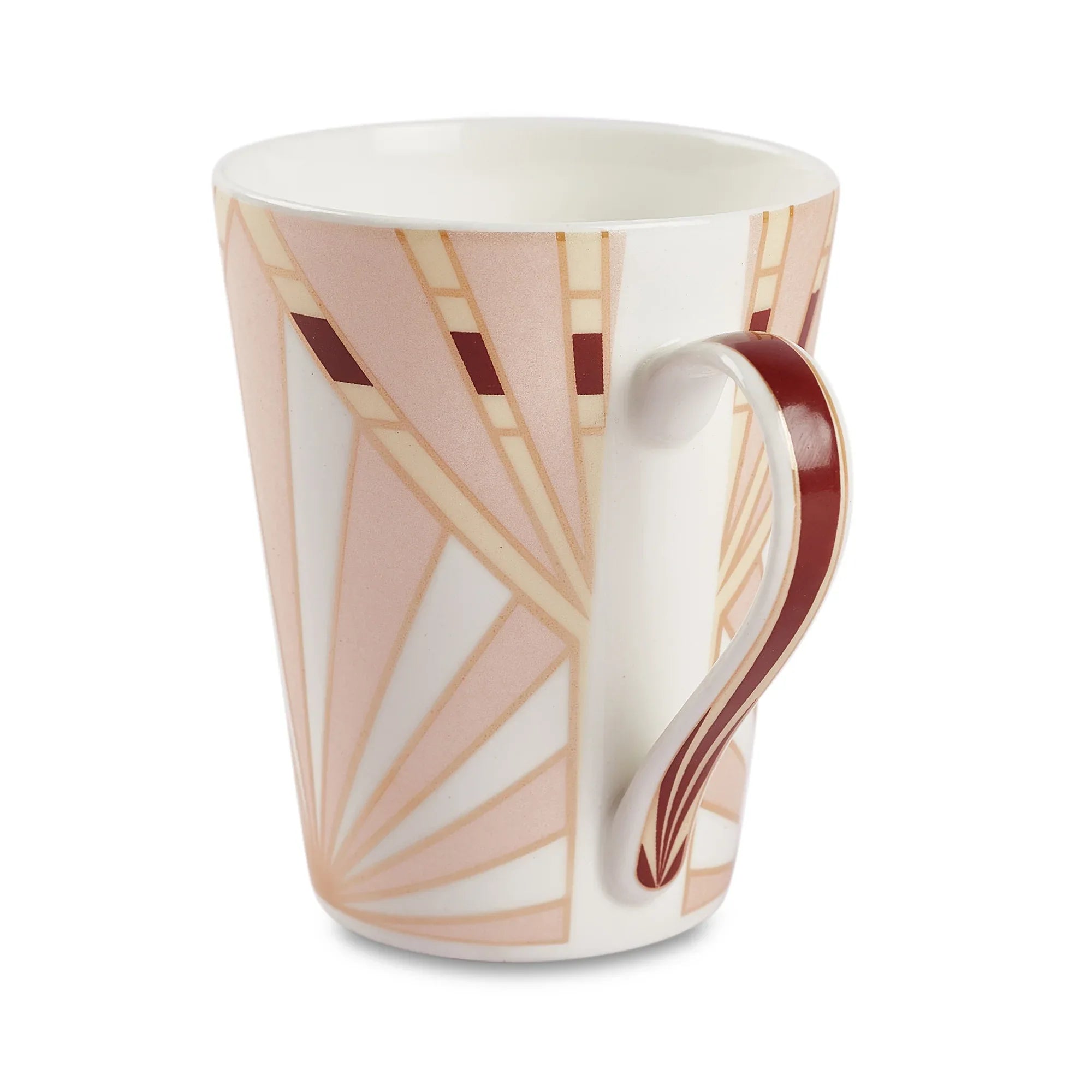 Sapphire Bone China Coffee Mug Set of 4 in Peach Colour - HomeTown