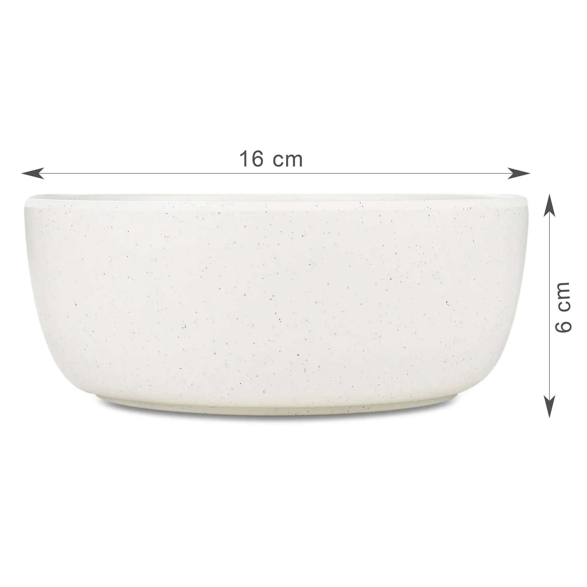 Minto Melamine Soup Bowl Set of 4 in Beige Colour - HomeTown