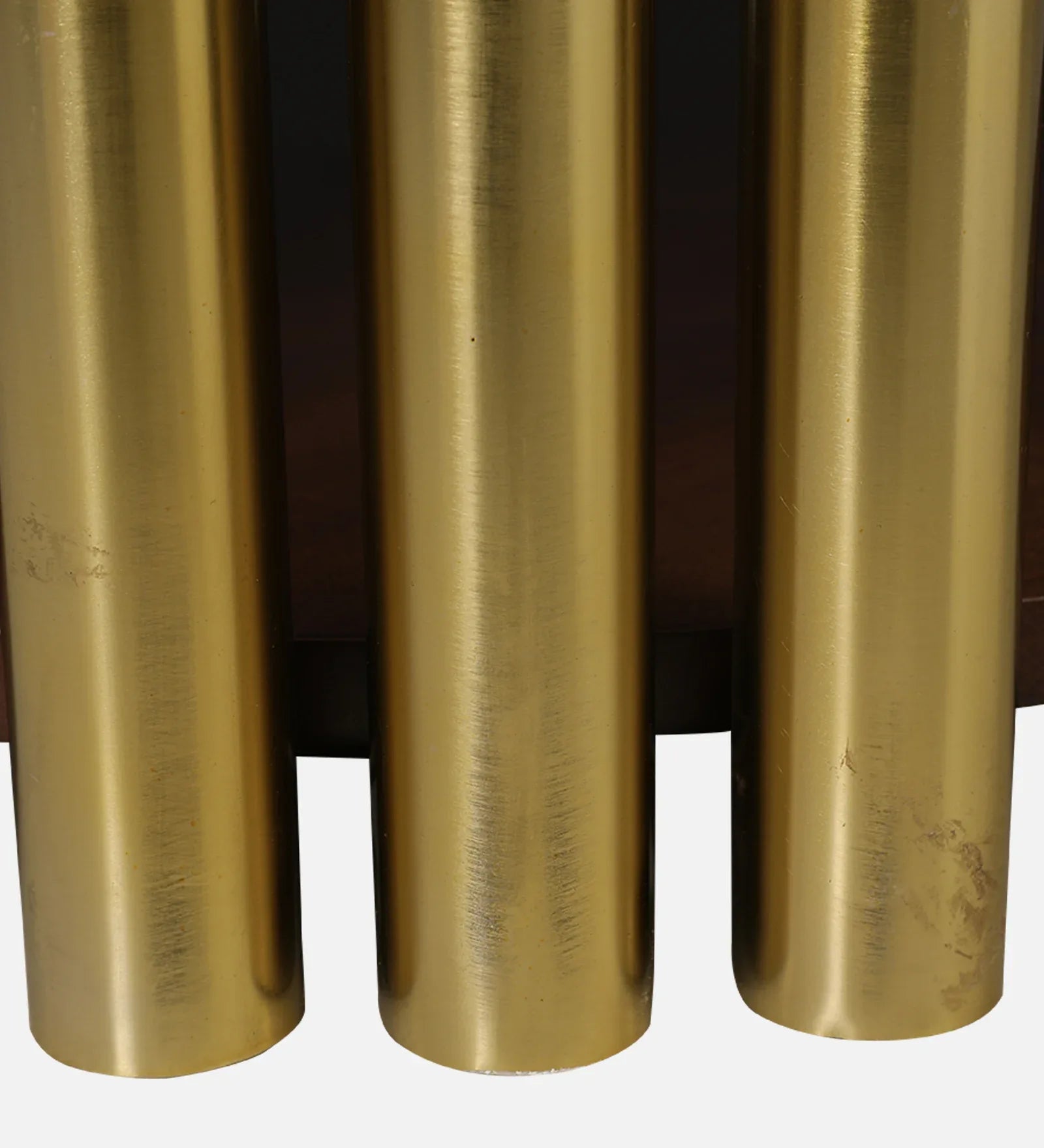 Regalia Marble Top Center Table in White & Gold Colour - HomeTown