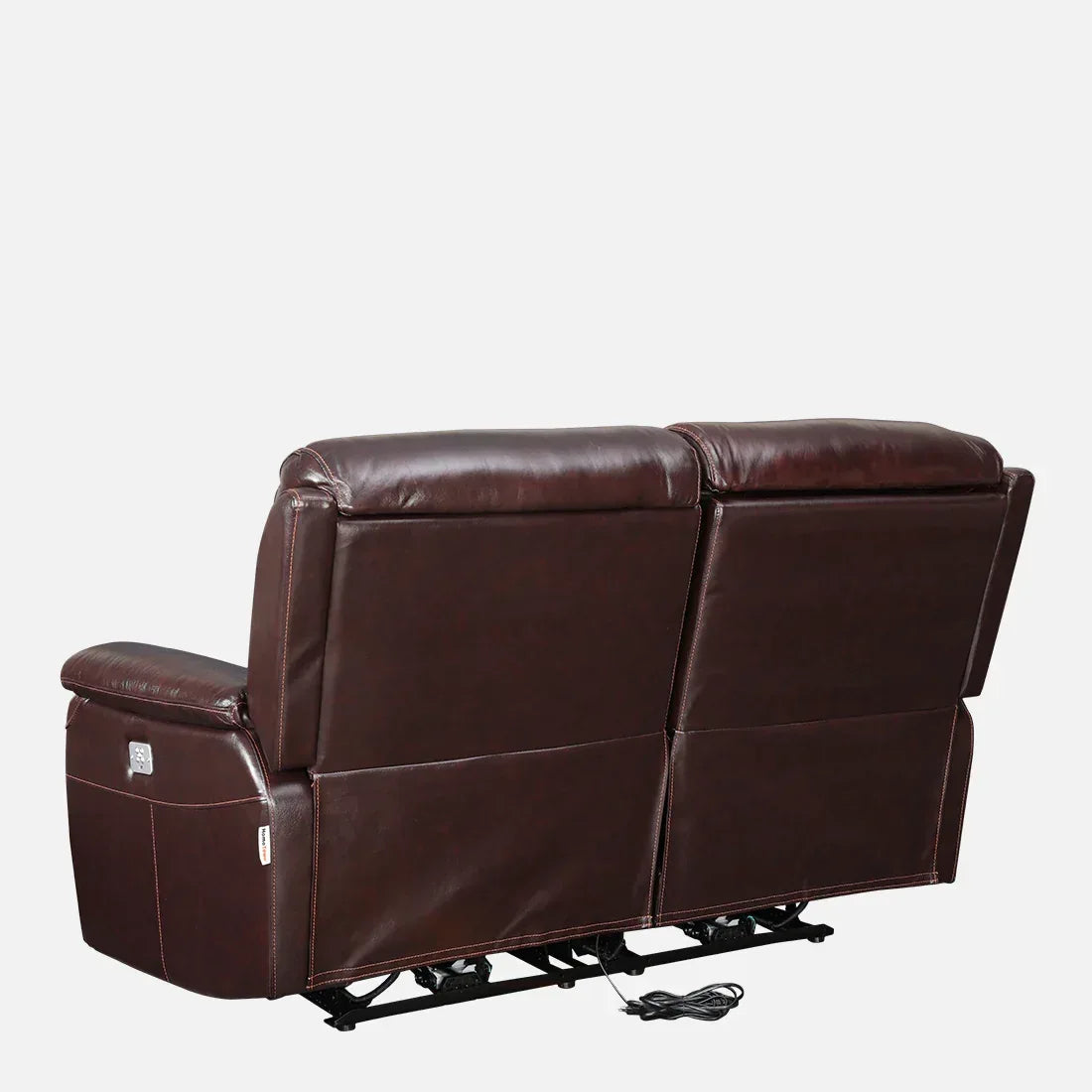 Plush Leather Electric Recliner - HomeTown