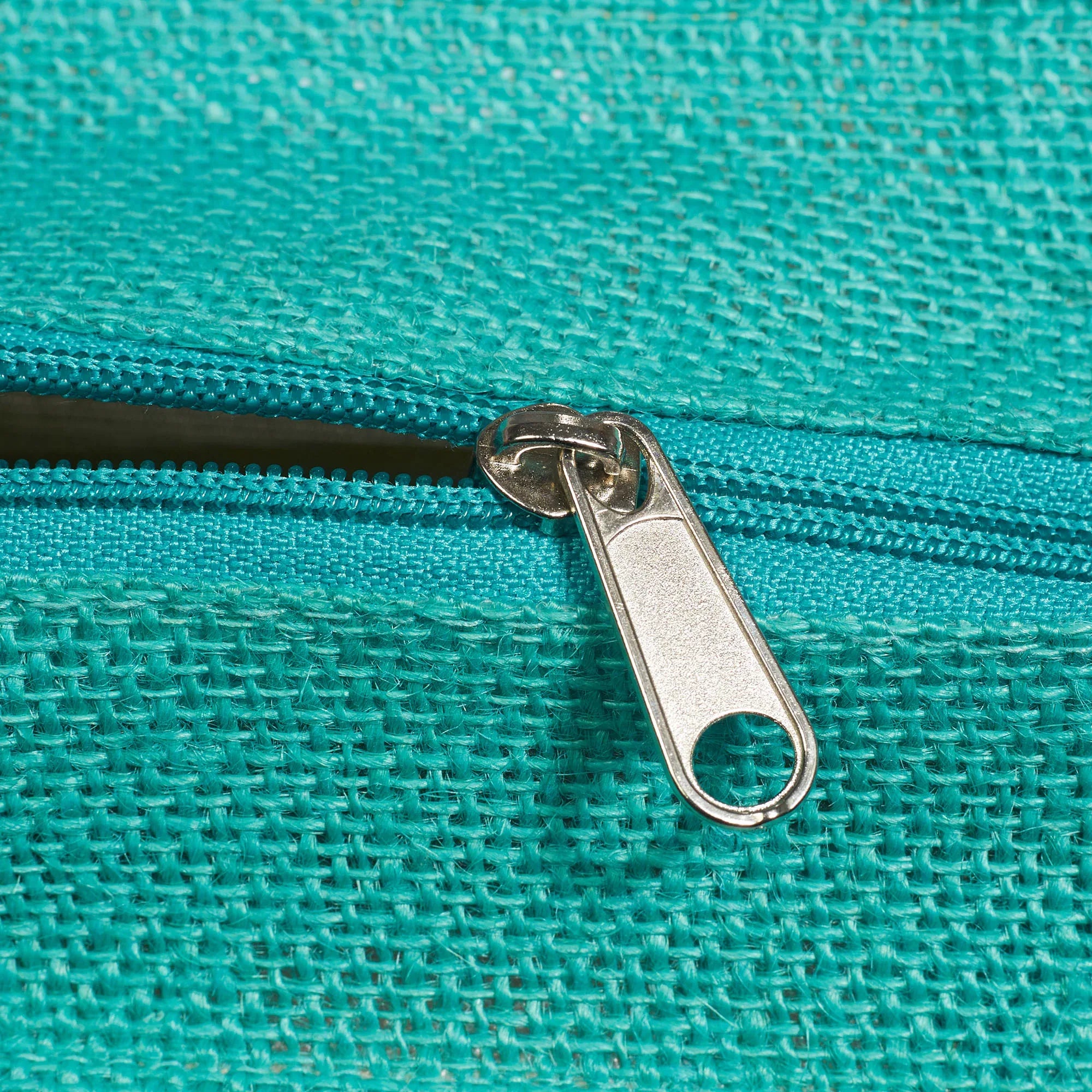 Good Life Jute Reversible Lazy Lamhe Printed Lunch Bag 25.5 x 25.5 Cm in Turq Colour - HomeTown