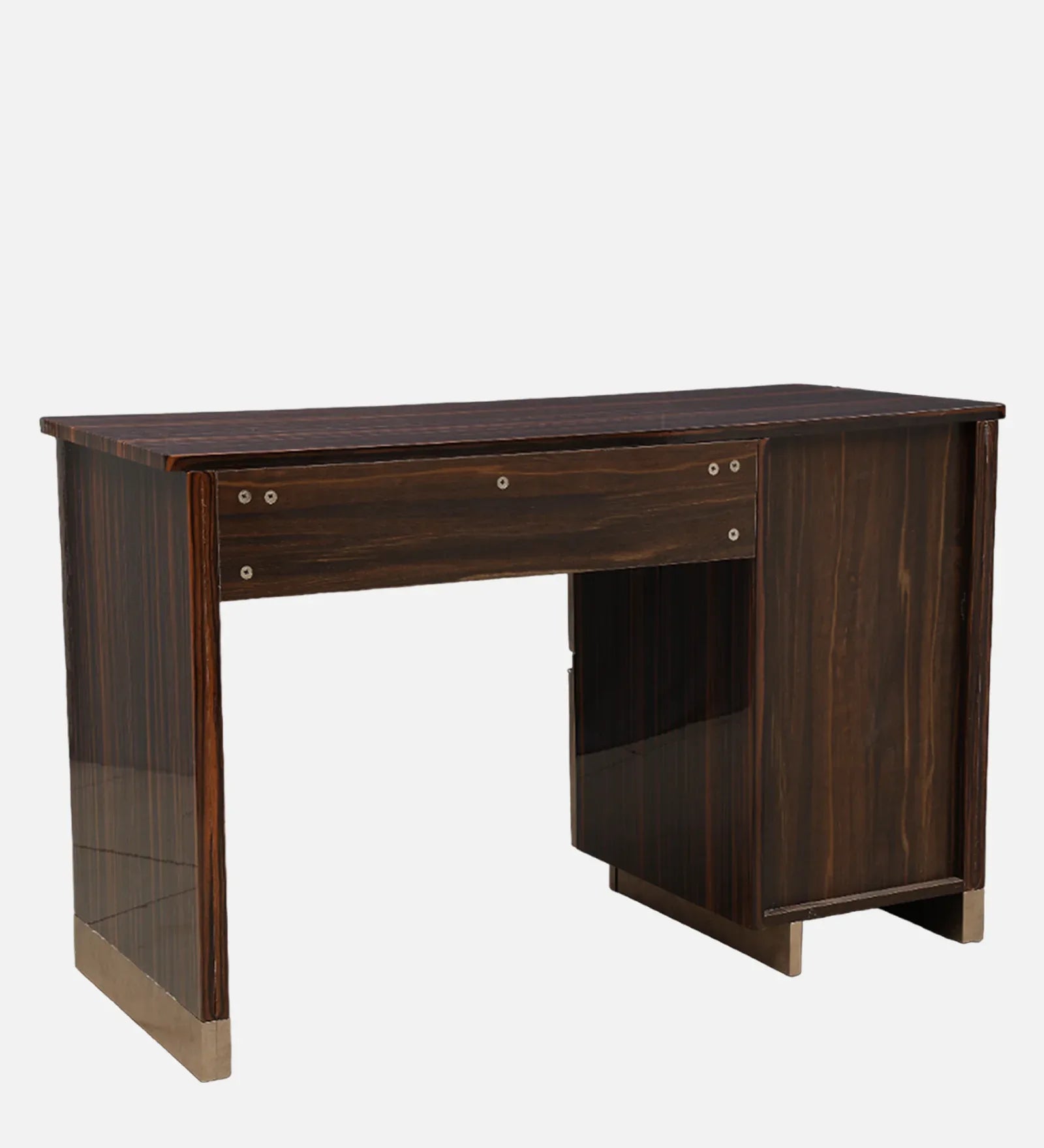 Arabella Dresser With Mirror in Matt Gold Colour - HomeTown