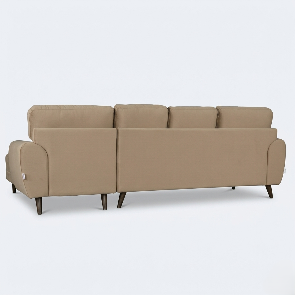 RIGA LYRA FAB LOUNGER LARGE BROWN LH