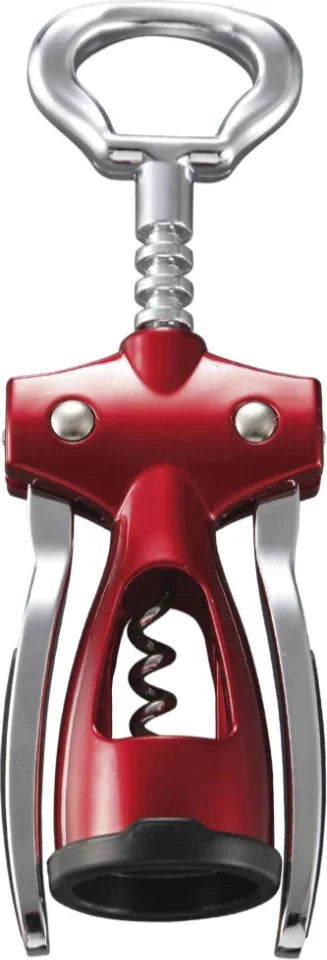 Wine Cork Screw (Wing) Stainless steel Wine Cork Screw in Red Colour - HomeTown