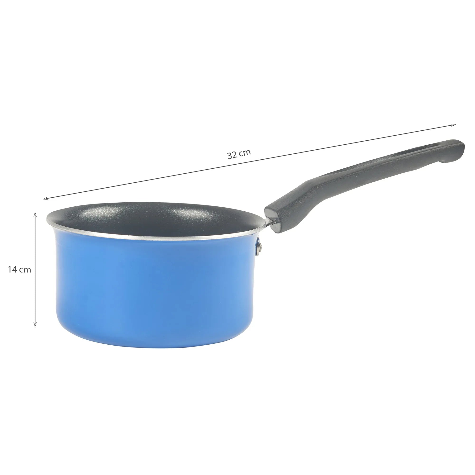 Fiesta Stainless Steel Saucepan & Tope Combo Set of 2 in Silver Colour - HomeTown