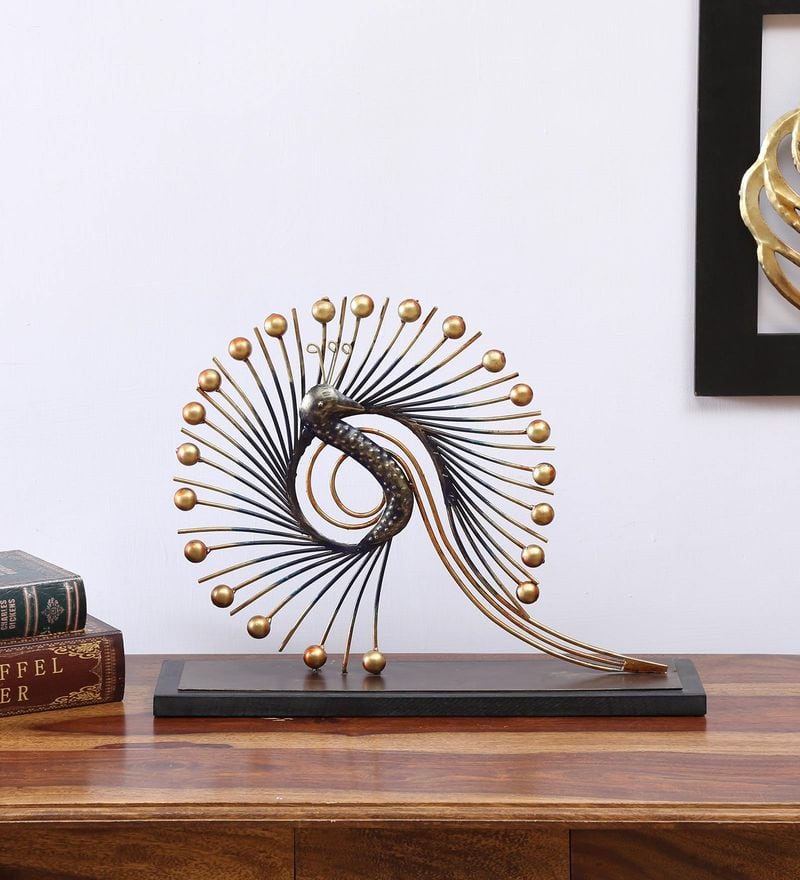 Vedas F-Modern Peacock Table Decor
