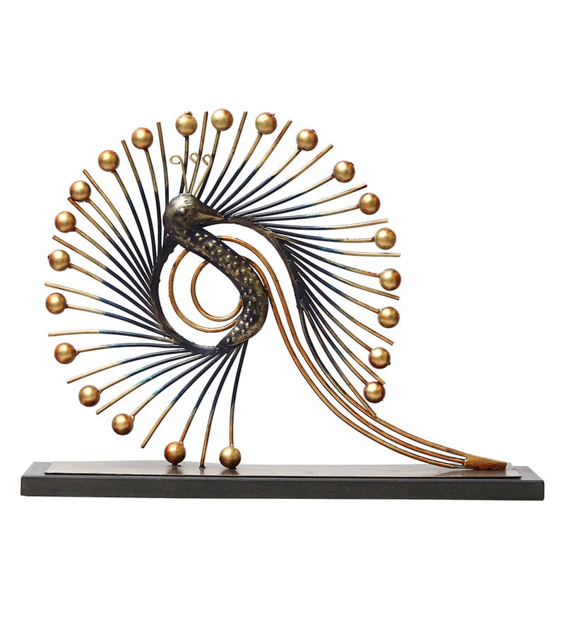 Vedas F-Modern Peacock Table Decor