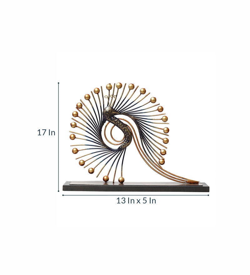 Vedas F-Modern Peacock Table Decor