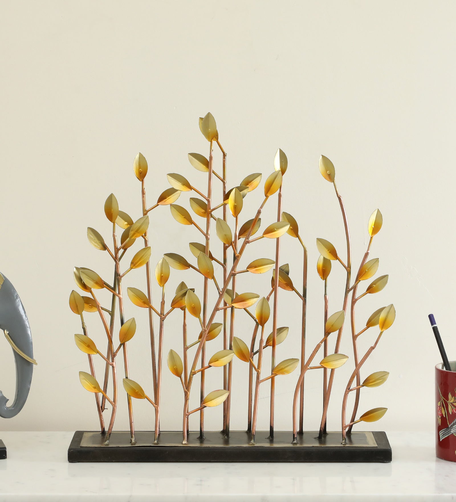 Vedas F-Bunch Leafs Table Decor