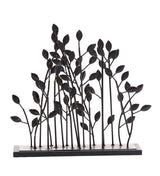 Vedas Bunch of Leaves Metal Table Décor - Artistic Home Decor Piece