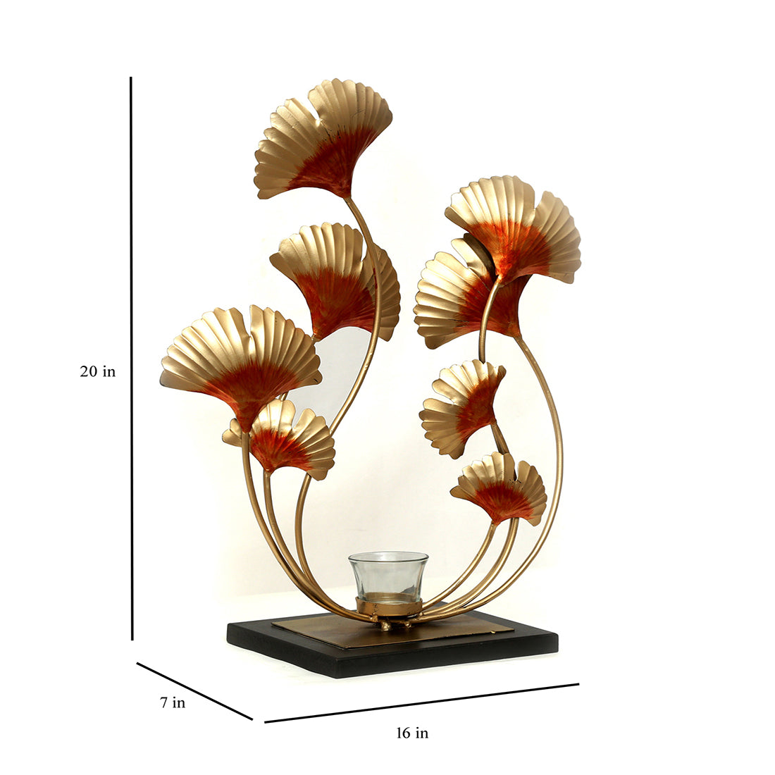 Vedas T-Aiza Table Decor with Candle Holder
