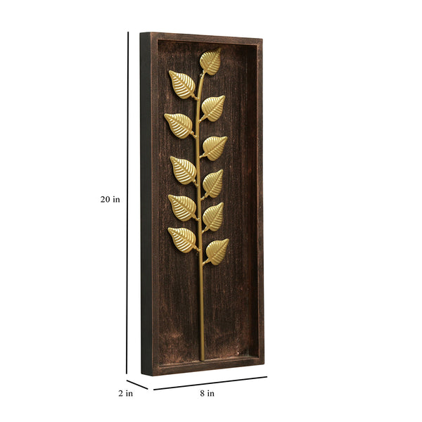 Vedas W Titan Leaf Wall Decor dimensions