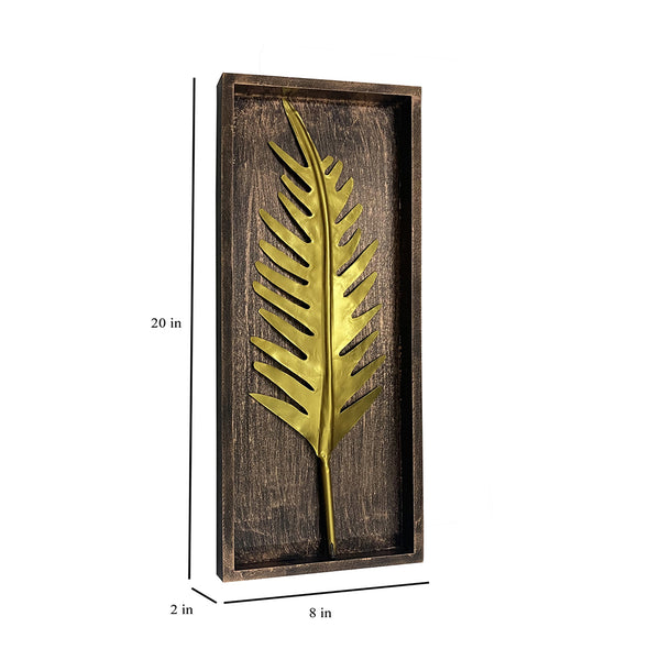 Vedas W Tally Palm Leaf Wall Decor dimensions