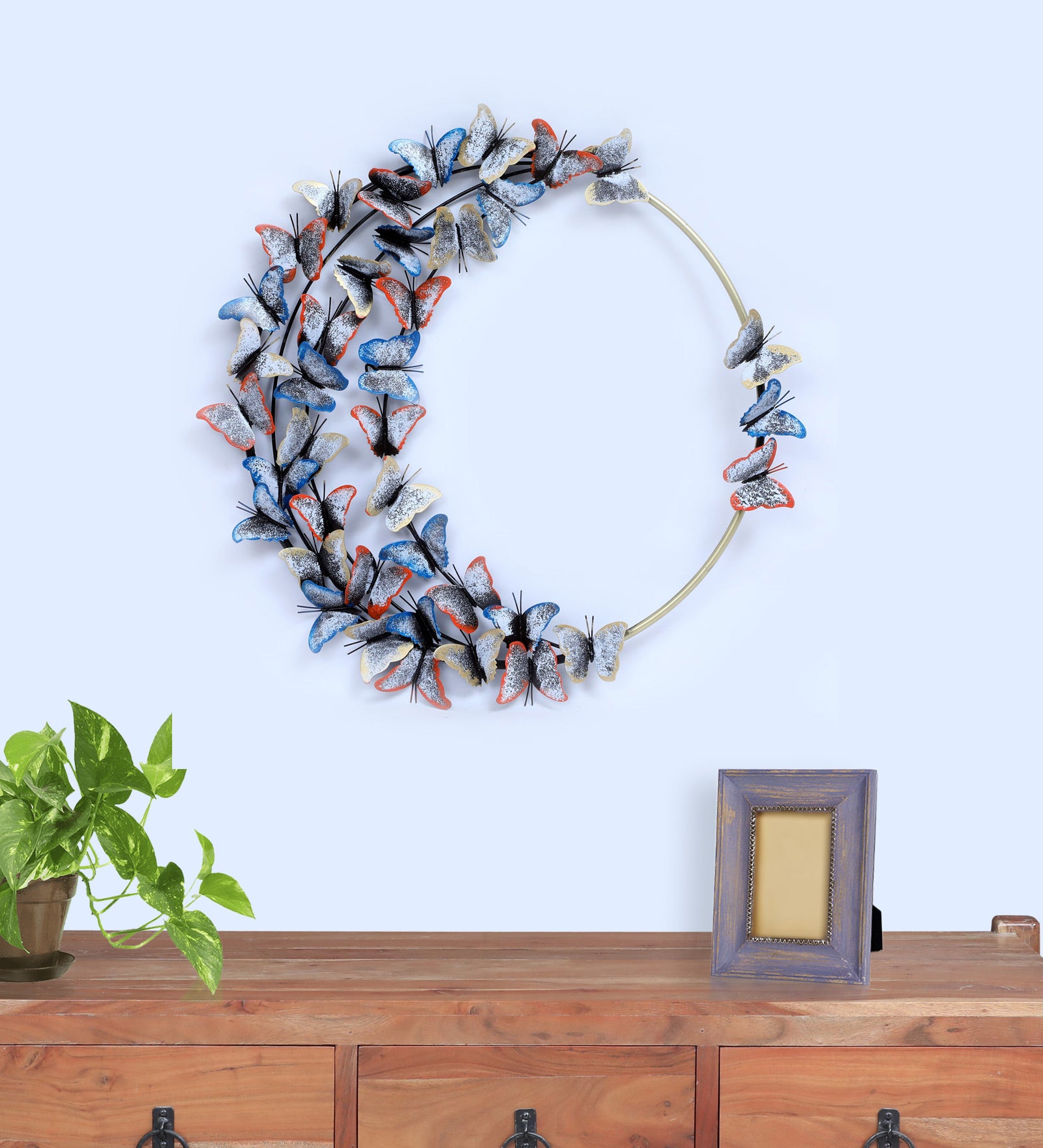 Vedas W- Alexa Butterfly family wall decor
