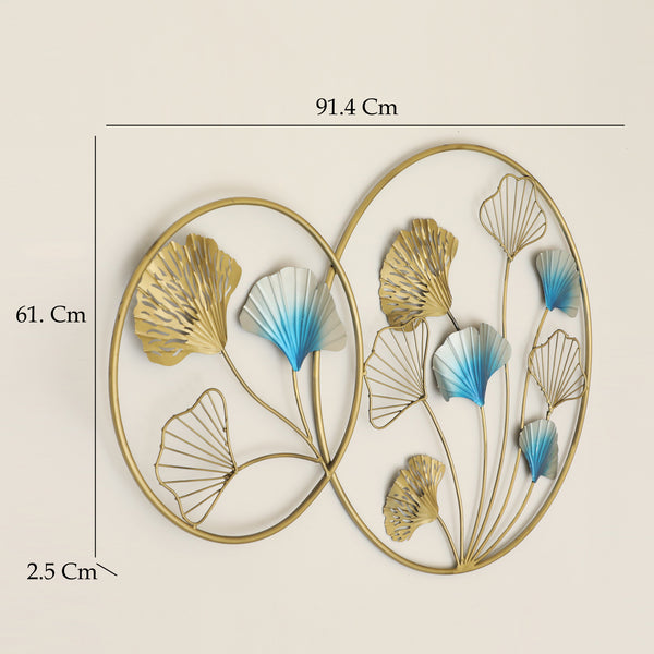 Vedas W Forrest Ginko Leaf Wall Decor dimensions