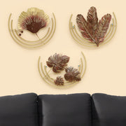 Vedas W-Greenfield Leaf Sets of 3 Wall Decor